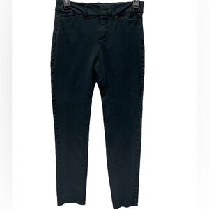 Old Navy womens size 0 high rise pixie ankle pants black